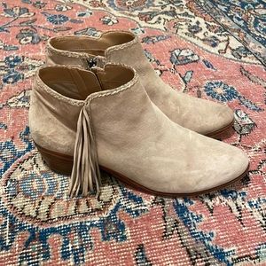 Sam Edelman Fringe Booties